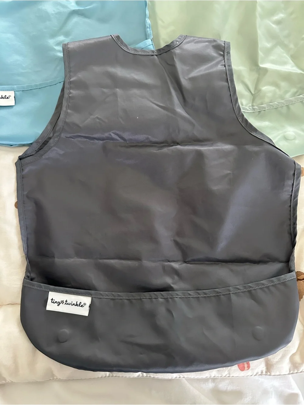Set of two Tiny Twinkle sleeveless Bibs Size 2-4 years